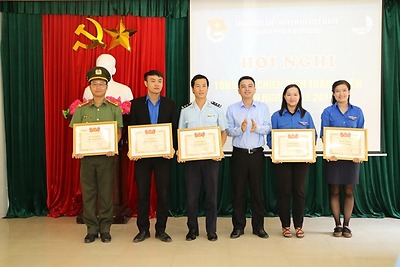 Đoàn trường ĐH Hàng hải VN đạt danh hiệu đơn vị xuất sắc trong Chiến dịch TNTN Hè 2016